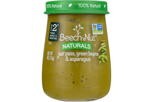 Beech-Nut Naturals Just Peas, Green Beans & Asparagus Stage 2
