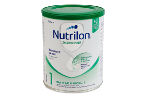Суміш суха для дітей 0-6міс початкова Кисломолочний 1 Nutrilon з/б 400г
