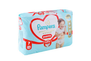 Трусики-підгузники для дітей 15+кг 7 Pants Premium care Pampers 40шт