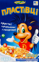 Хлопья кукурузные глазированные сахарной глазурью Золоте Зерно к/у 80г