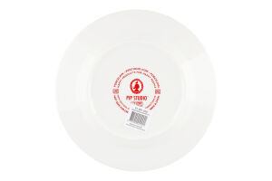 Тарілка PIP Studio LoveBirds темно-червона 21см