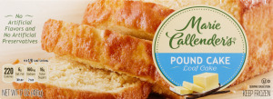 Marie Callender's Loaf Cake Pound Cake