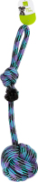 Іграшка для собак М'яч плетений з ручкою 46х10см