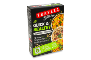 Набір круп швидкого приготування Quick&Healthy Bellissimo Trapeza к/у 360г