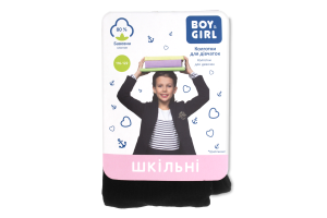 Колготы детские Boy&Girl №435 116-122 черный