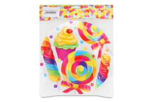 Тарелки бумажные d23см Festa 6шт