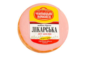 Ковбаса варена Лікарська Чумацькі ковбаси в/с кг