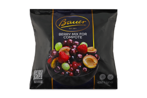 Суміш компотна швидкозаморожена Bauer м/у 400г