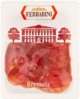 Колбаса нарезка Брезаола Ferrarini лоток 90г