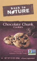 Back to Nature Cookies Chocolate Chunk