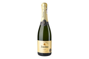 Вино игристое 0.75л 11.5% белое брют Cava Faustino бут