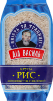 Рис довгозернистий шліфований Дід Василь м/у 900г
