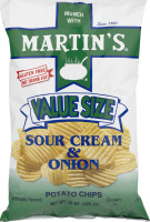 Martin's Value Size Potato Chips Sour Cream & Onion