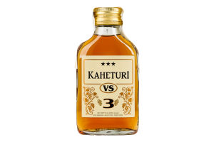 Бренди 90мл 37% ординарный 3 года VS Kaheturi бут