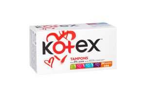 Тампоны гигиенические UltraSorb Normal Kotex 24шт