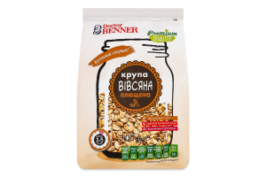 Крупа овсяная плющенная Doctor Benner м/у 400г