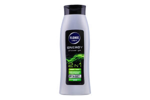 Гель для душа с экстрактом лайма 2в1 Energy Men Flomie 750мл