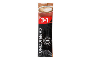 Напиток кофейный растворимый 3в1 Сappuccino ТМ "1" м/у 13г