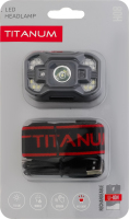 Фонарик налобный светодиодный аккумуляторный 110lm 7700K/8500K №TLF-H08 Titanum 1шт