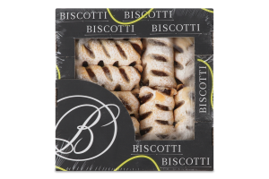 Печенье сдобное песочное Бьянка Biscotti к/у 0.37кг