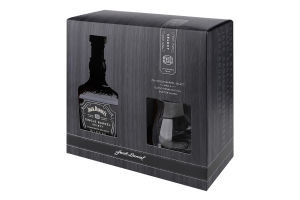 Набор подарочный Виски Single Barrel 45% 0.7л + стакан Jack Daniel's к/у