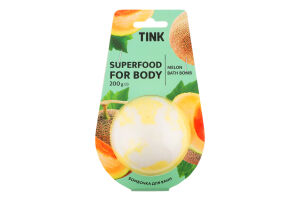 Бомбочка для ванн Melon Superfood for body Tink 200г