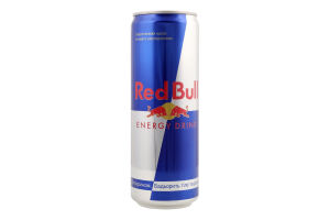 Напиток энергетический безалкогольный сильногазированный с таурином Energy drink Red Bull ж/б 473мл