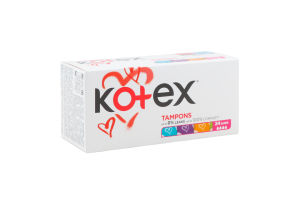 Тампоны гигиенические Супер Kotex 24шт