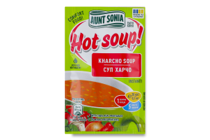 Суп харчо миттєвого приготування Hot soup! Aunt Sonia м/у 20г