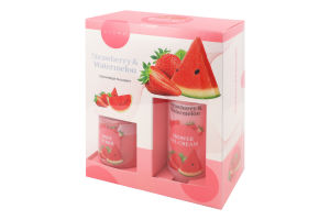 Набір Strawberry&Watermelon Крем-гель д/душу 250мл+Крем-баттер д/тіла 150мл Liora