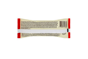 Мороженое 12% эскимо пломбир в шоколадной белой глазури с миндальными стиками с наполнителем Земляника 1965 Лімо м/у 80г