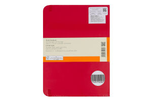 Записник Moleskine Classic лінія великий червоний