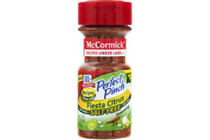 McCormick Perfect Pinch Salt Free Fiesta Citrus Seasoning