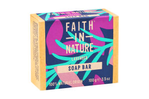 Мило з лавандою 100г Faith in Nature