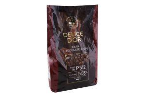 Шоколад чорний 55% Delice D'or Mir м/у 2.5кг