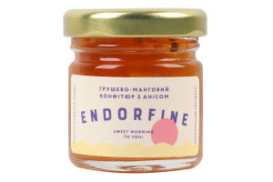Конфітюр грушево-манговий з анісом 40мл твіст/б Endorfine