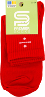 Шкарпетки підліткові з знаками висока резинка р.20-24 Premier Socks