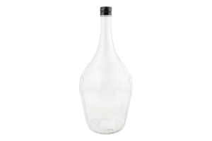 Пляшка 2000мл скло з металевою кришкою з дозатором EverGlass