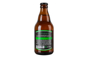 Пиво 0.33л 4.9% світле нефільтроване неосвітлене непастеризоване Нoppy lager Saga пл