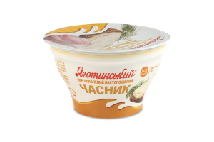 Сыр плавленый 45% пастообразный Чеснок Яготинський ст 140г