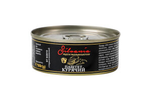 Паштет Silvania из куриной печени ж/б