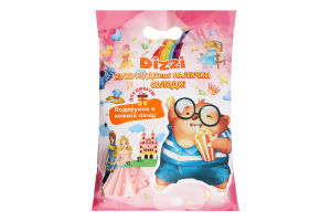Палички кукурудзяні солодкі для дівчаток + подарунок Dizzi м/у 80г