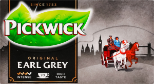 Чай черный с ароматом бергамота Earl Grey Original Pickwick к/у 20х2г
