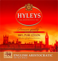 Чай чорний байховий цейлонський дрібний Англійський аристократичний Hyleys к/у 100х2г