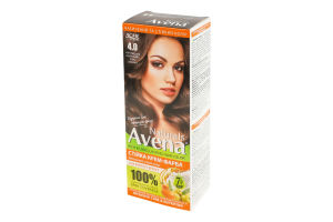 Крем-фарба для волосся стійка Naturals №4.0 Avena 1шт