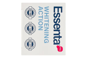 Паста зубная Whitening action Essenta 75мл