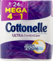 Cottonelle Ultra Comfort Care Toilet Paper Mega Rolls - 6 CT