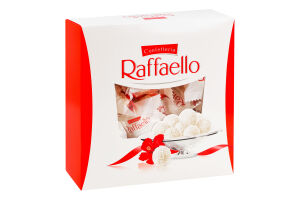 Конфеты хрустящие в кокосовой стружке с целым миндальным орехом Raffaello к/у 260г