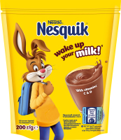 Суміш суха для приготування швидкорозчинного ароматизованого напою з какао Nesquik д/п 200г