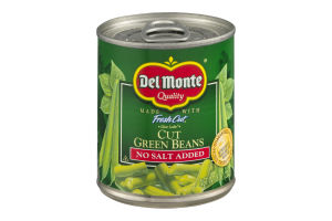 Del Monte Fresh Cut Green Beans No Salt Added